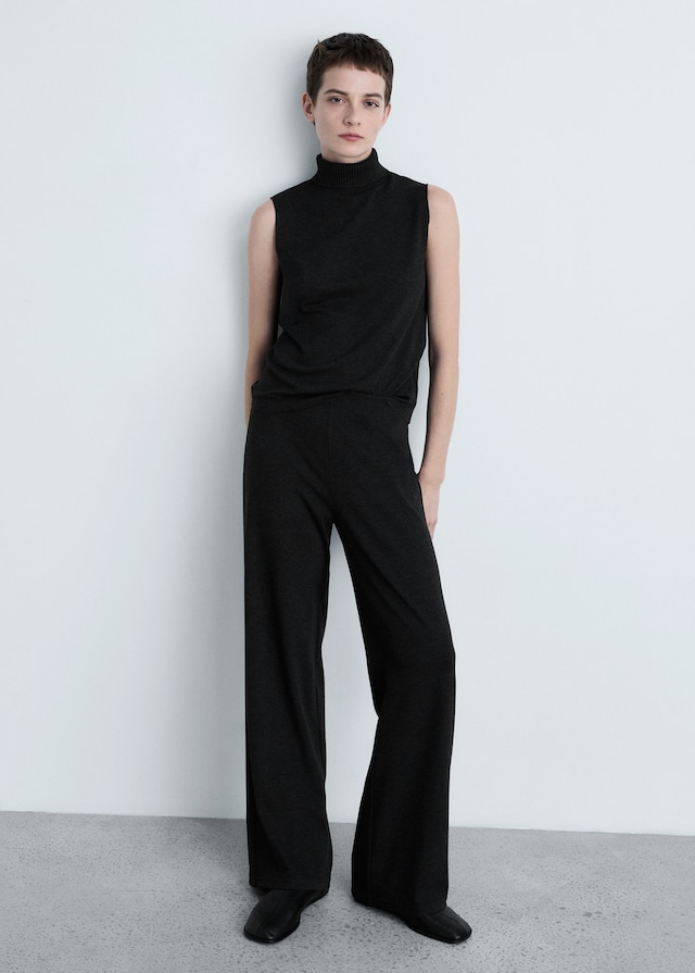 Mango Stricktop mit Rollkragen Online Shopping