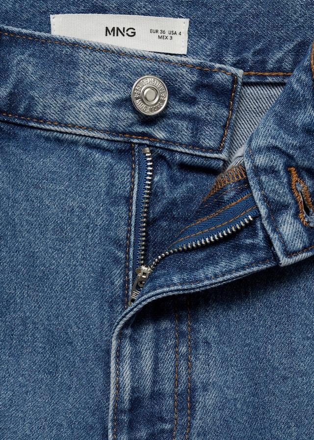 Mango Jeans-Shorts mit hoher Taille Valentinstagsangebot