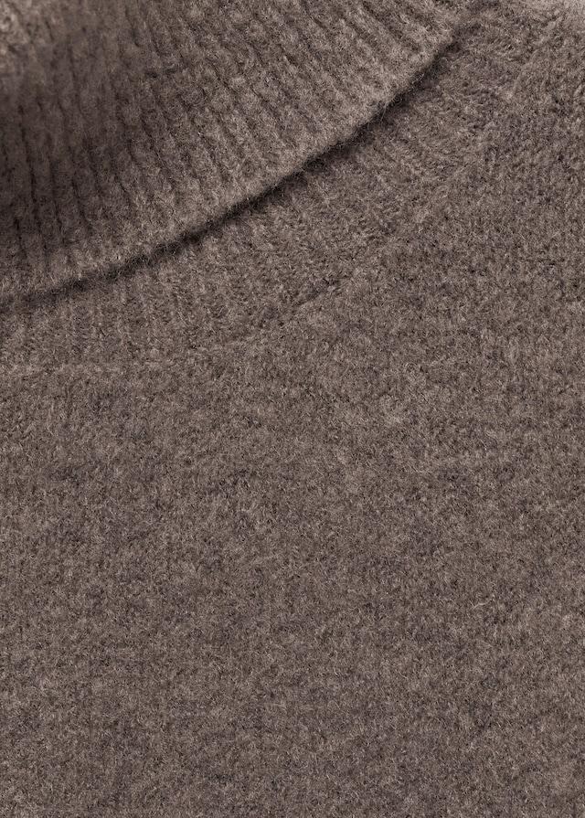 Mango Strickpullover mit Rollkragen Große Rabatte