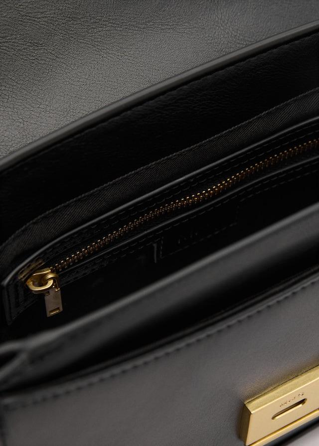 Mango Umhängetasche mit Metallverschluss Tägliche Deals
