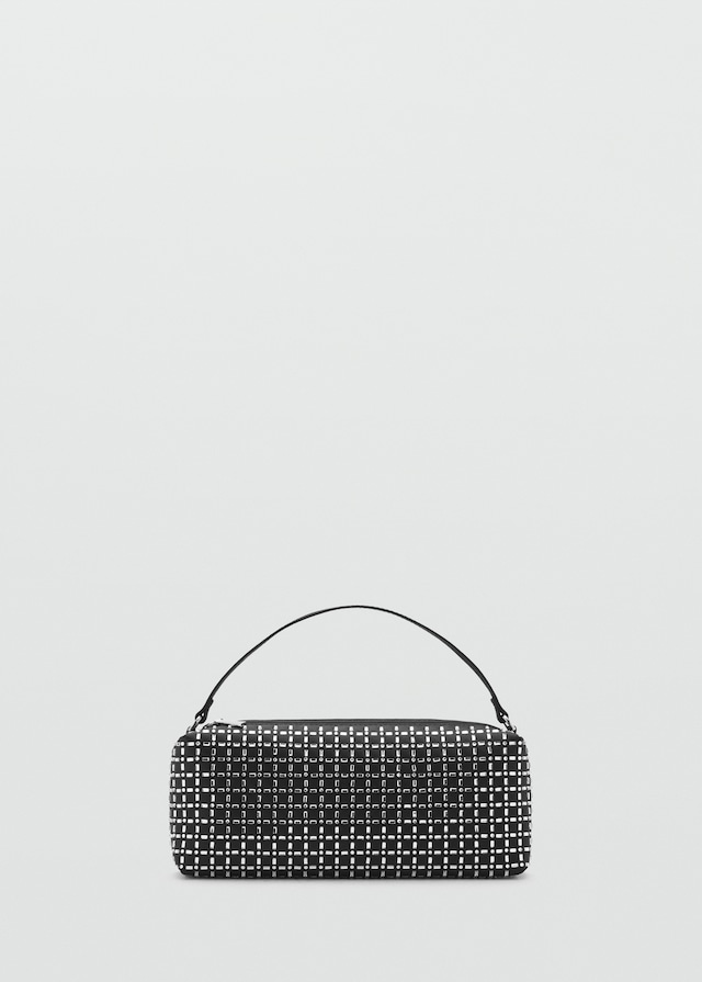 Mango Mini-Bag mit Kristallsteinverzierung Riesige Ersparnisse