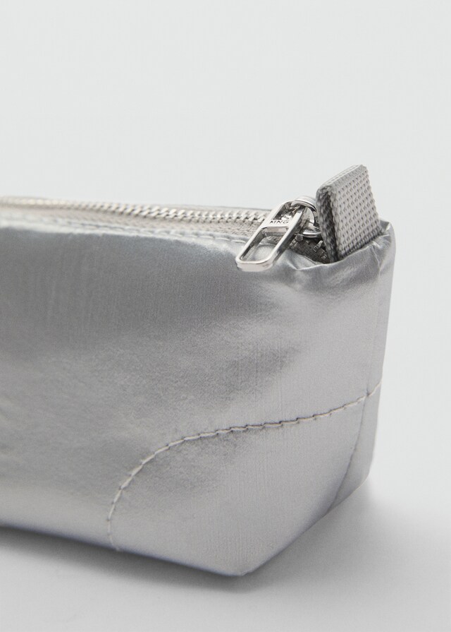 Mango Zip-Geldbörse mit Logo Bis zu 50% Rabatt