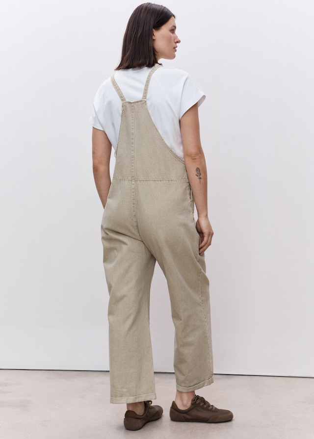Mango Umstands-Latzhose aus Jeans Kostenloser Versand