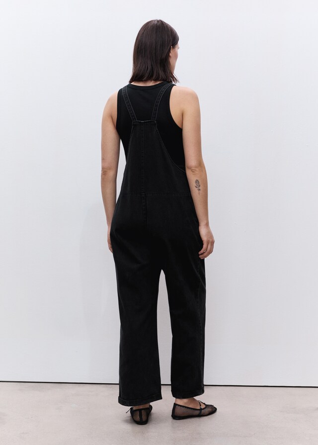 Mango Umstands-Latzhose aus Jeans Limitierter Zeitrabatt