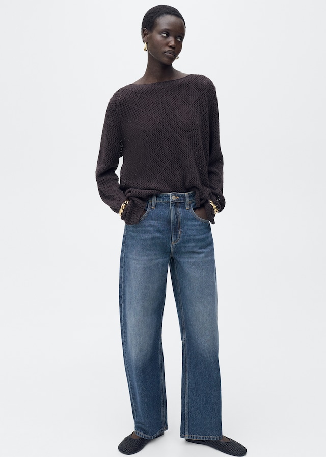 Mango Balloon-Jeans mit hoher Bundhöhe Online Shopping