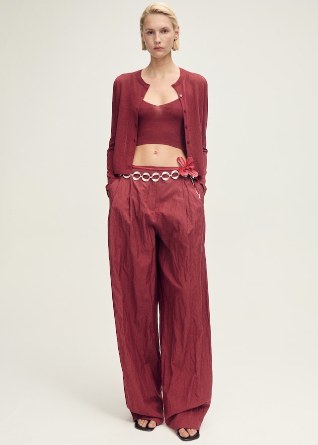Mango Feinstrick-Top in Cropped-Länge Bis zu 50% Rabatt