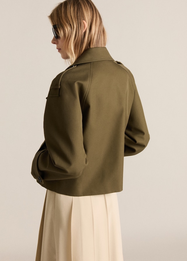 Mango Zweireihige Jacke mit Reverskragen Nur noch ein Tag übrig