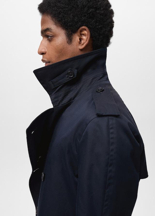 Mango Wasserabweisender Trenchcoat mit Gürtel 2025