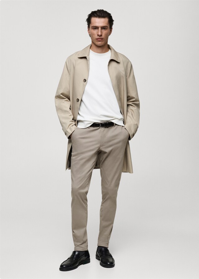 Mango Slim-Fit-Chinohose Barna aus Serge Hotsell