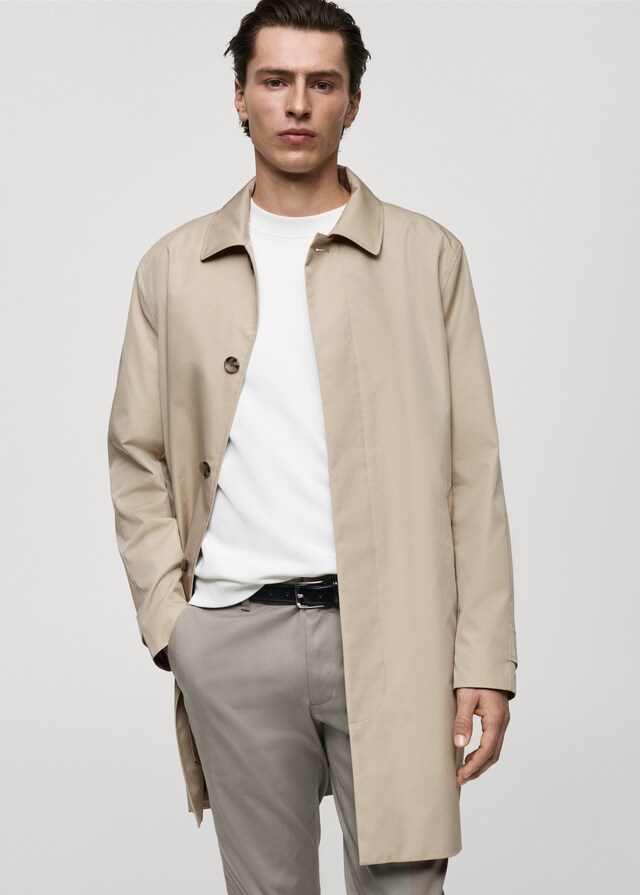 Mango Klassischer wasserabweisender Trenchcoat Black Friday