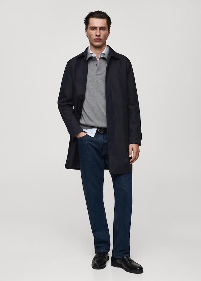 Mango Klassischer wasserabweisender Trenchcoat Weihnachtsangebot