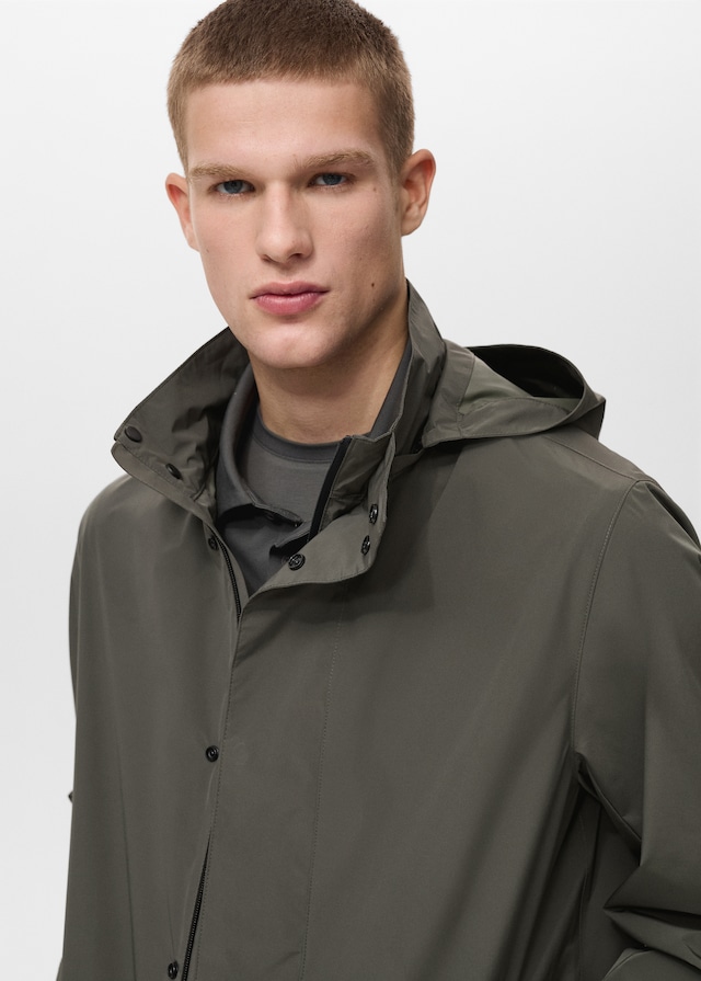 Mango Wasserdichter Parka mit COOLMAX®-Technologie Vatertagsangebot
