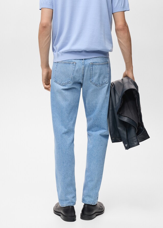 Mango Tapered-Fit-Selvedge-Jeans Neueste Mode