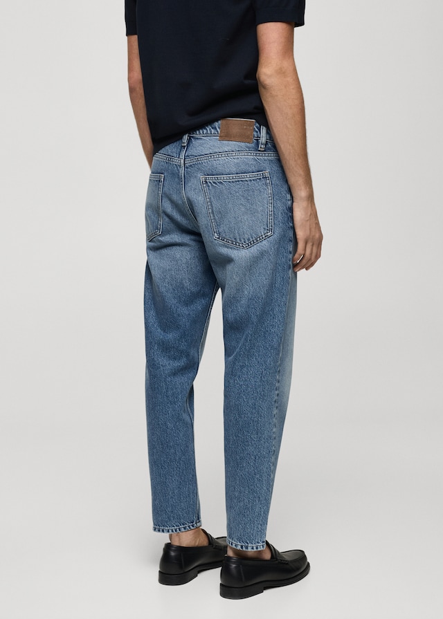 Mango Jeans cropped tapered fit Bestseller