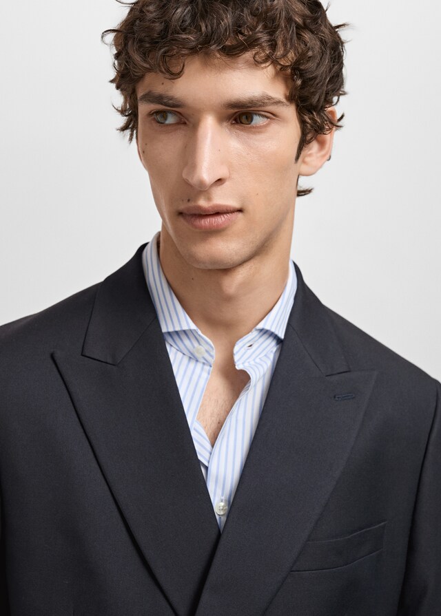 Mango Zweireihiges Slim-Fit-Sakko Mónaco Wochenangebot