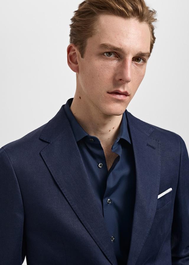 Mango Slim-Fit-Sakko Amalfi aus 100 % Leinen Letzte 3 Tage