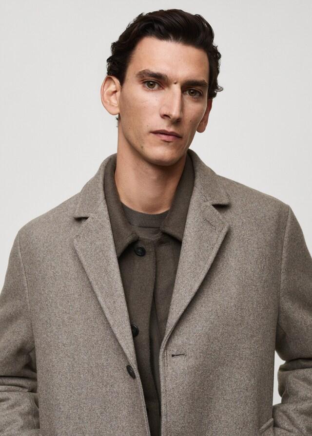 Mango Wollmantel mit gestepptem Innenfutter Bis zu 65% Rabatt