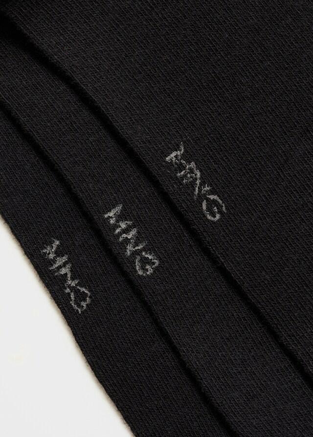 Mango 3-er Pack Baumwollsocken 50% Rabatt mit kostenlosem Versand
