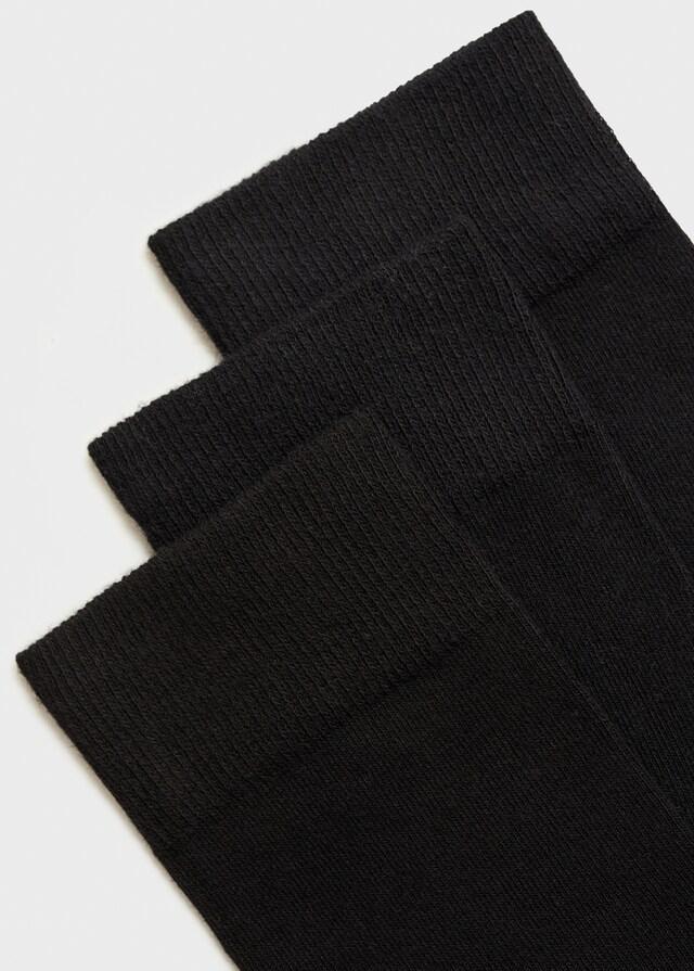 Mango 3-er Pack Baumwollsocken 50% Rabatt mit kostenlosem Versand