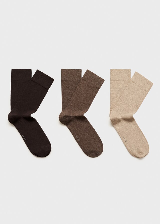 Mango 3-er Pack Baumwollsocken Fabrikladen