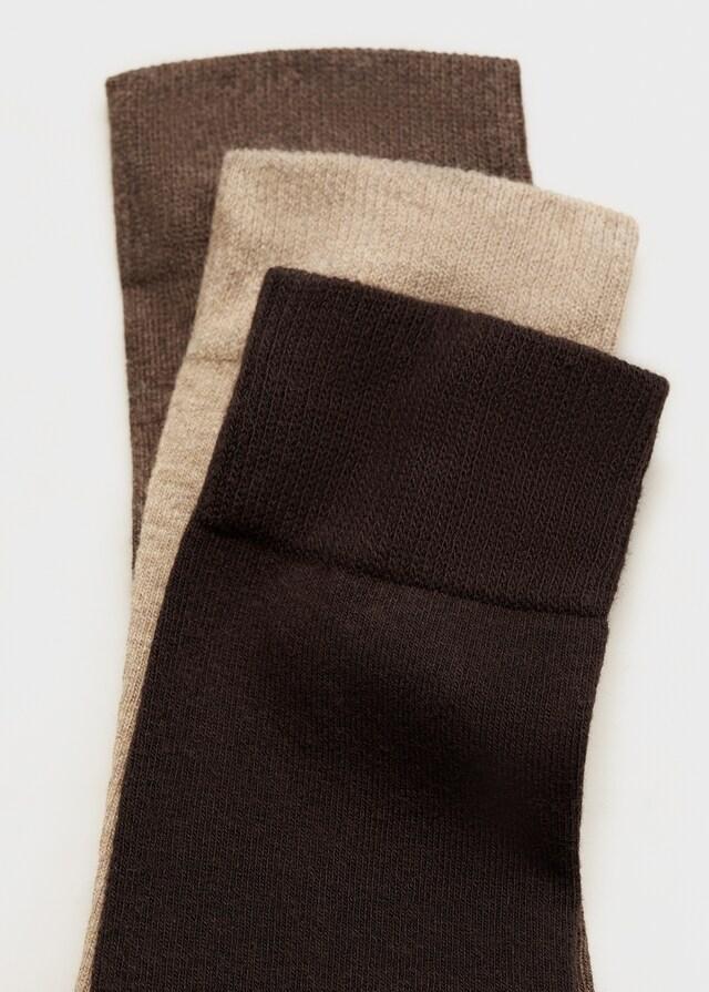 Mango 3-er Pack Baumwollsocken Fabrikladen