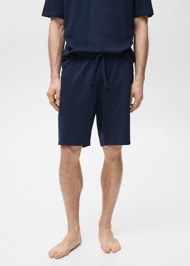 Mango Pack Kurzer Baumwoll-Pyjama Online