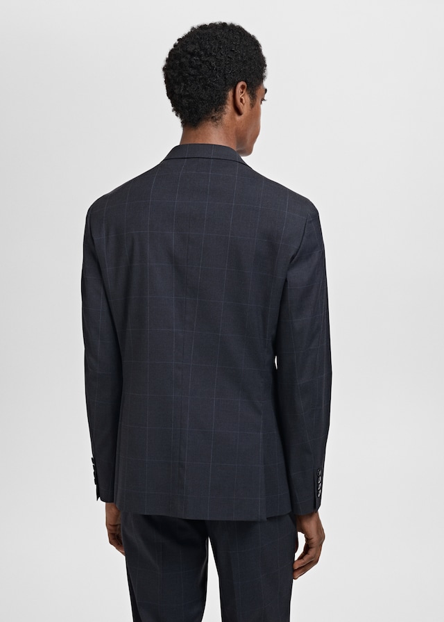 Mango Super Slim Fit-Anzugsakko aus Stretchgewebe Fabrikverkauf