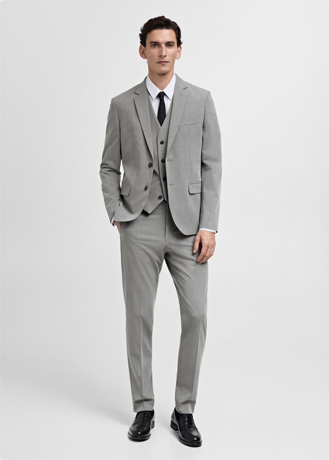 Mango Super-Slim-Fit-Anzugweste Paris Versandkostenfrei