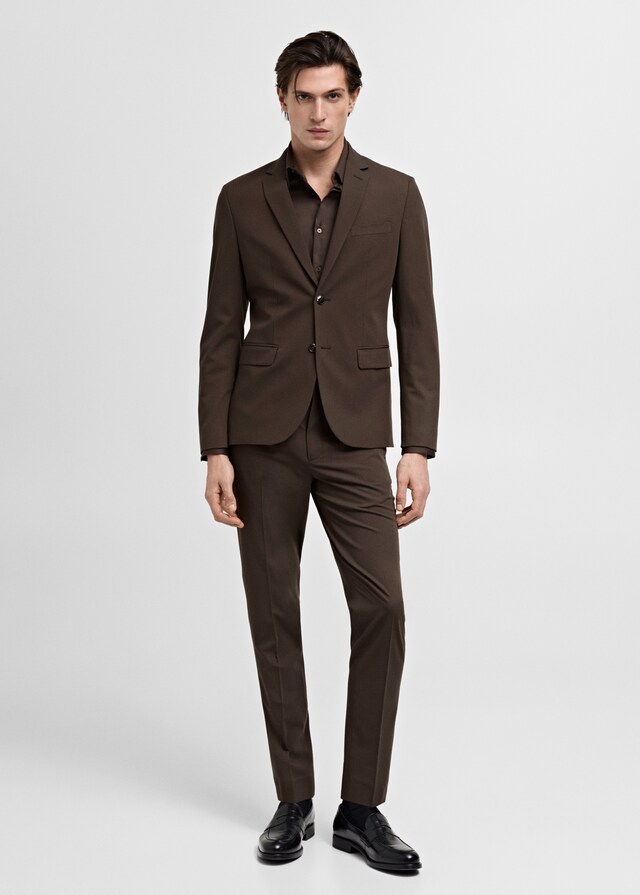 Mango Super Slim Fit-Anzugshemd aus Baumwoll-Stretch Cyber Monday