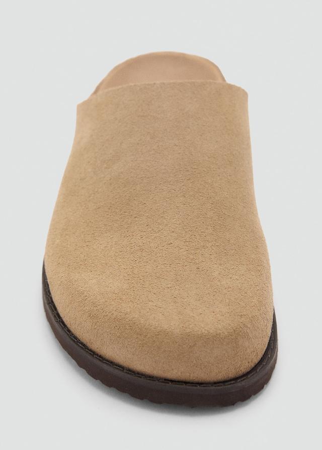 Mango Clogs aus Rauleder Blitzangebot