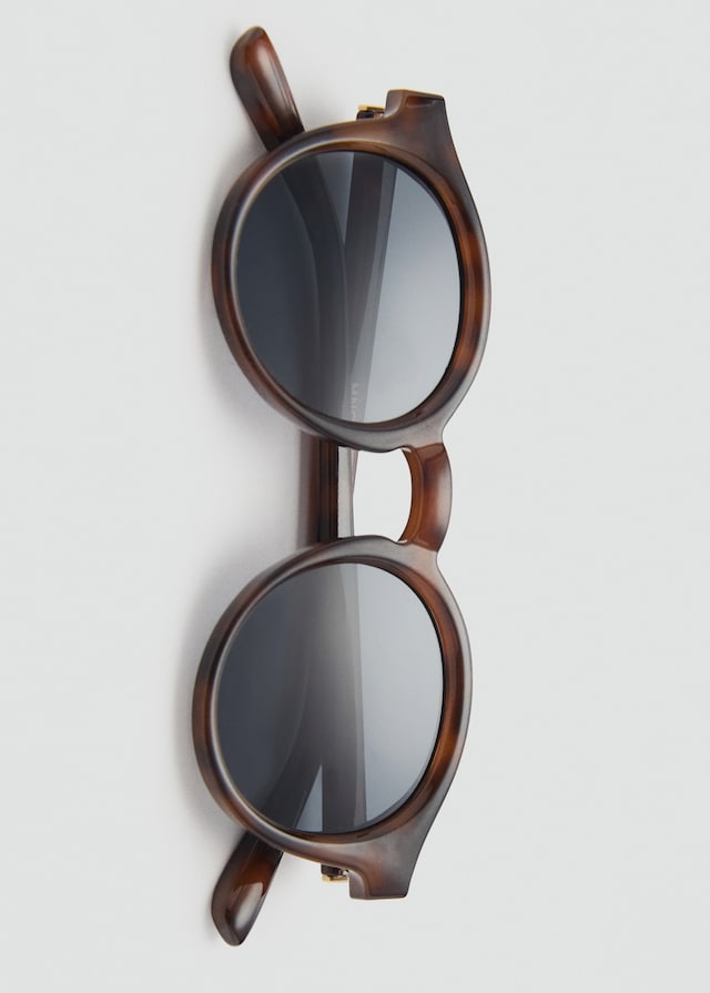 Mango Sonnenbrille mit rundem Gestell Bis zu 55% Rabatt