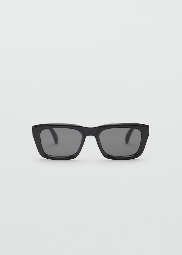 Mango Sonnenbrille mit rechteckigem Brillengestell Discount Store für neue Produkte