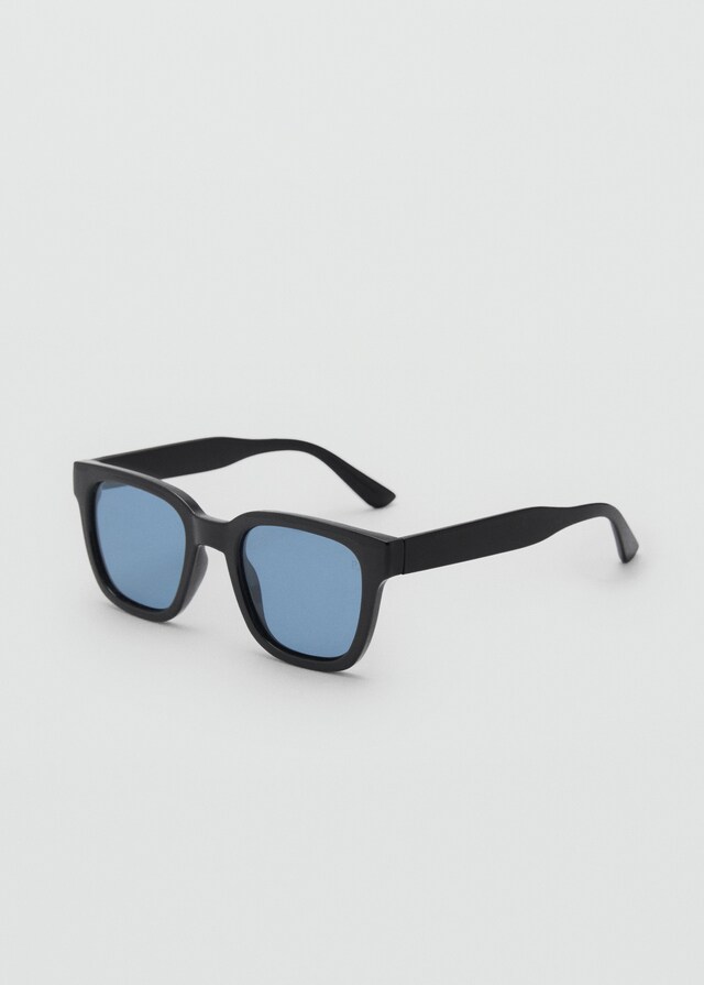 Mango Polarisierte Sonnenbrille mit rechteckigem Design Clearance-Verkauf