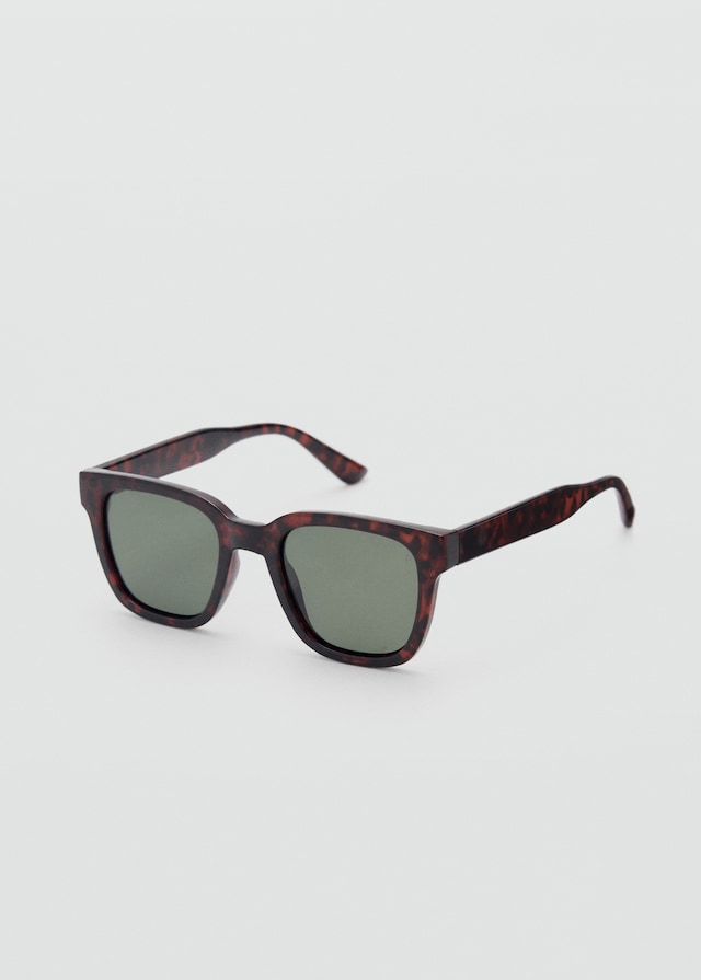 Mango Polarisierte Sonnenbrille mit rechteckigem Design Kostenloser Versand international