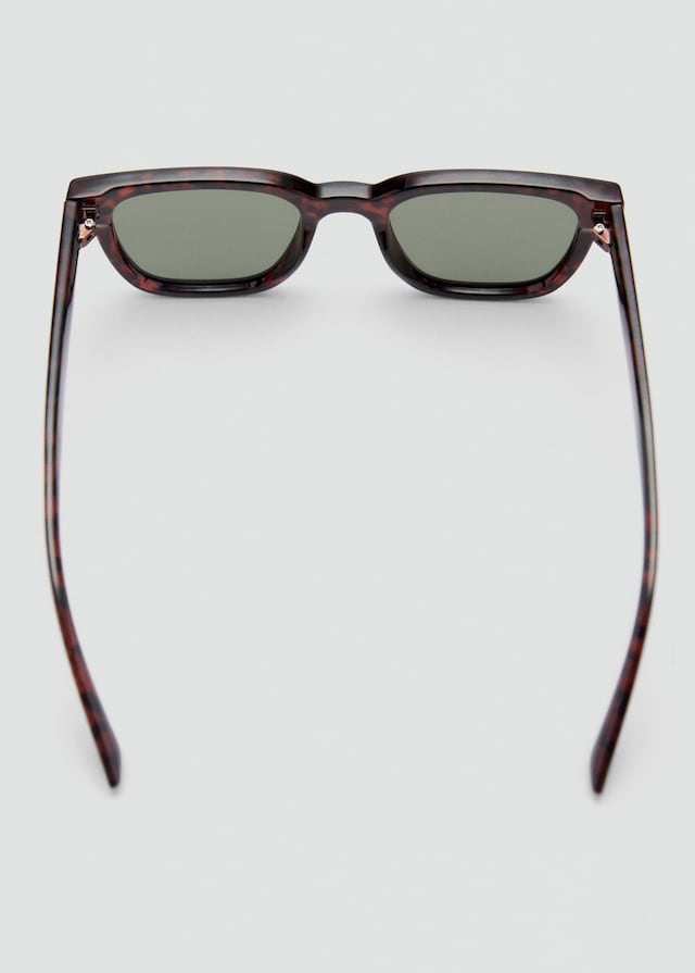 Mango Polarisierte Sonnenbrille mit rechteckigem Design Kostenloser Versand international