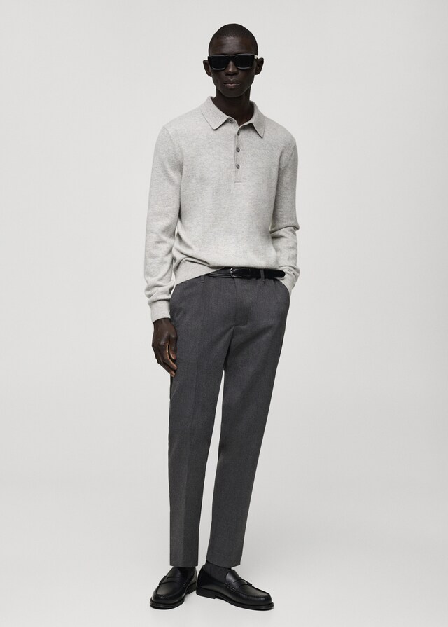 Mango Slim-Fit-Flanellhose Black Friday