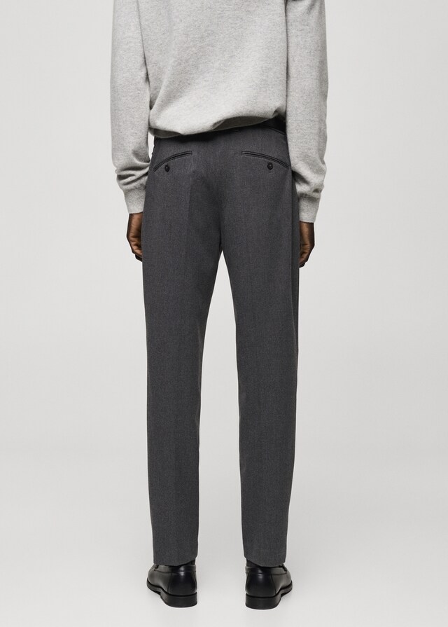 Mango Slim-Fit-Flanellhose Black Friday