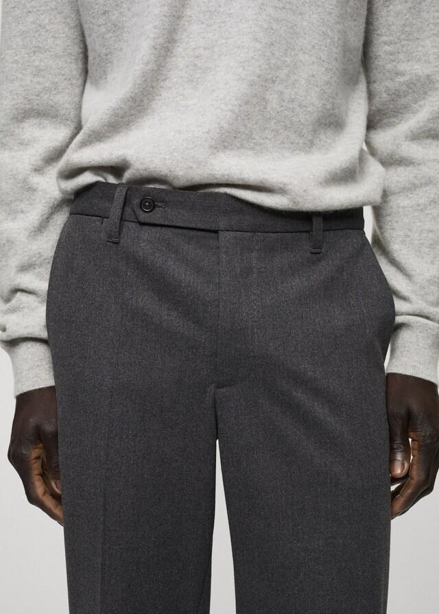 Mango Slim-Fit-Flanellhose Black Friday