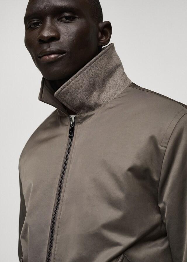 Mango Wasserabweisende Steppjacke Valentinstagsangebot