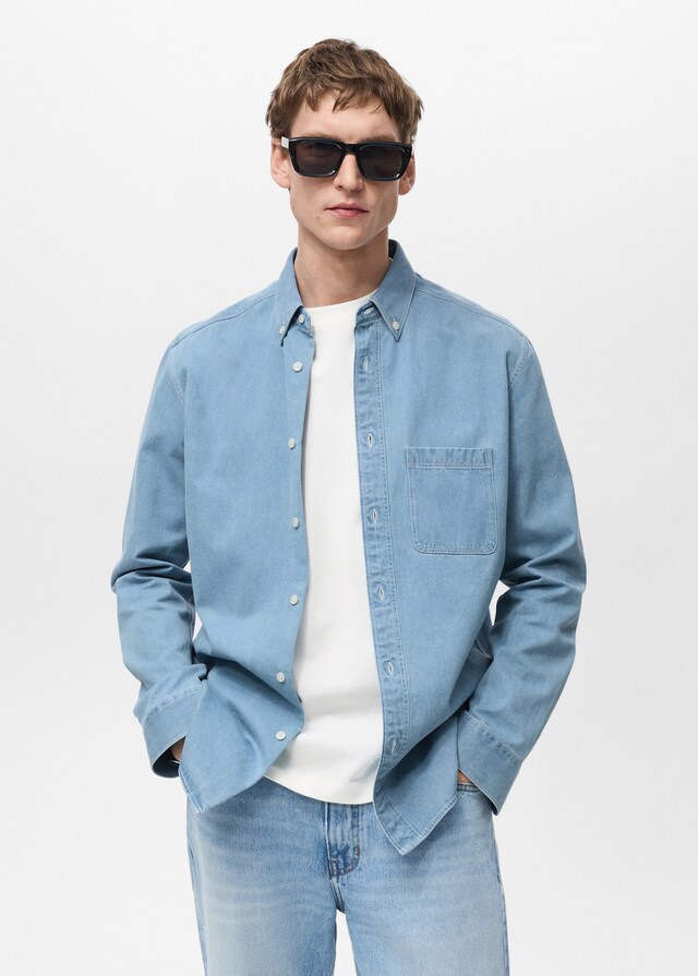 Mango Regular-Fit-Jeanshemd Neuheiten