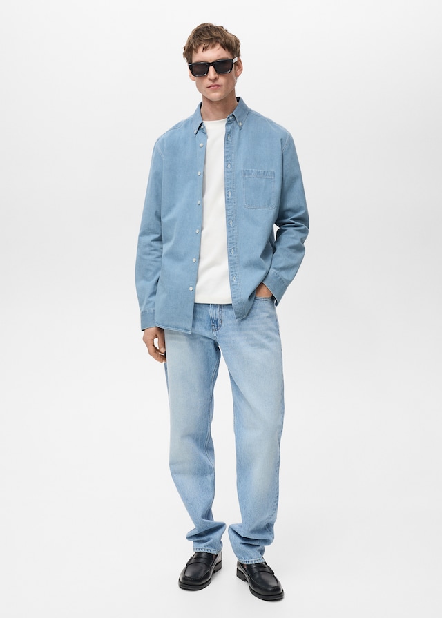 Mango Regular-Fit-Jeanshemd Neuheiten