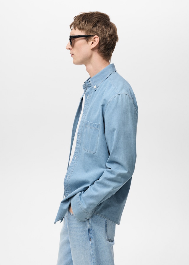Mango Regular-Fit-Jeanshemd Neuheiten