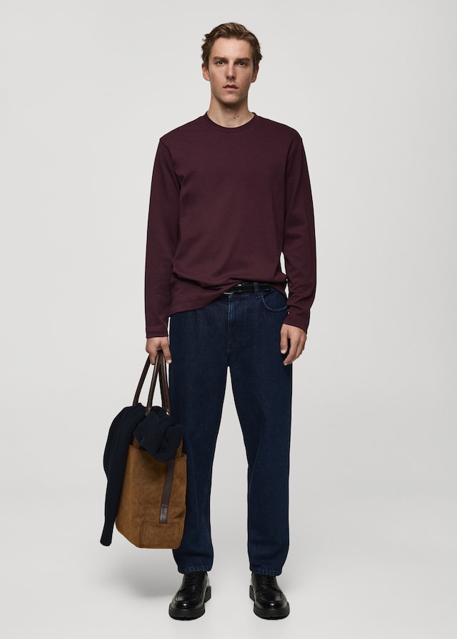 Mango Langarmshirt regular fit Riesige Ersparnisse