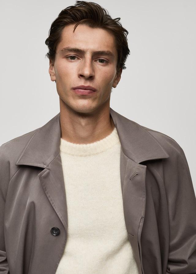 Mango Trenchcoat mit Gürtel und mattiertem Finish Wochenangebot
