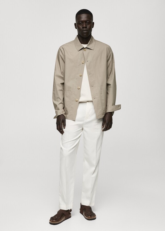 Mango Overshirt aus 100 % Baumwoll-Popeline Bis zu 50% Rabatt