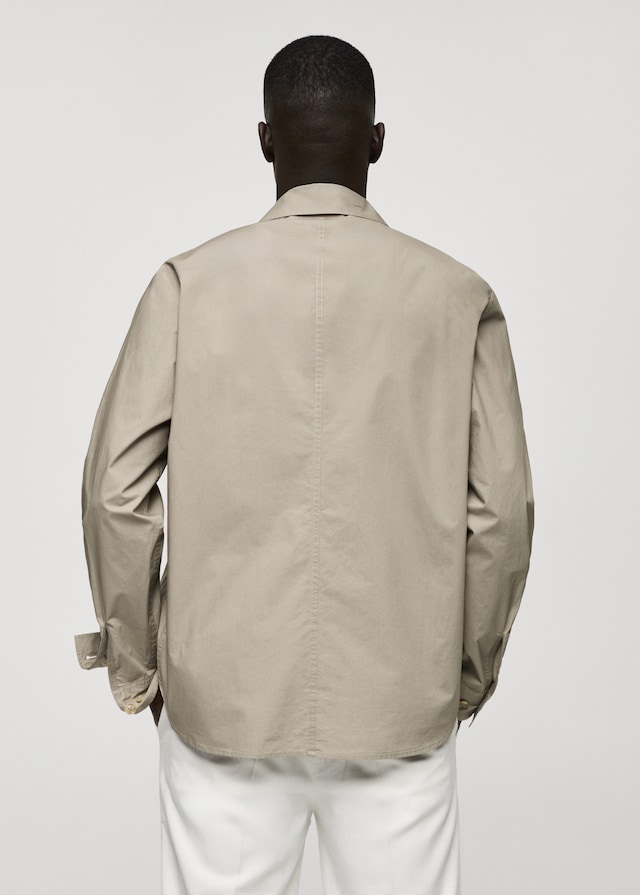 Mango Overshirt aus 100 % Baumwoll-Popeline Bis zu 50% Rabatt