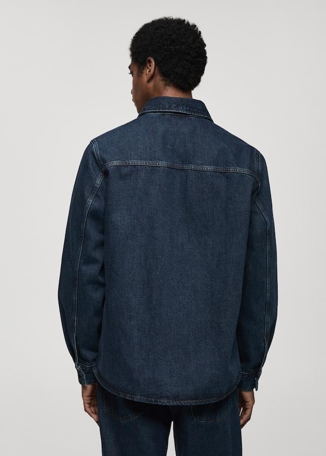 Mango Regular-Fit-Overshirt aus Jeans Bis zu 60% Rabatt