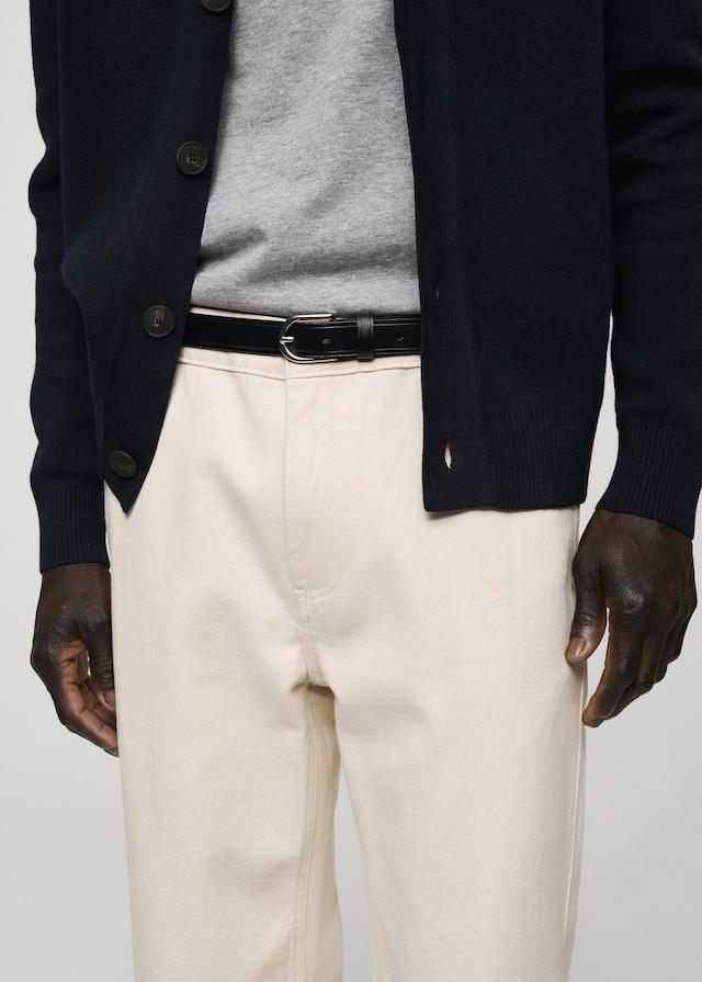 Mango Regular-Fit-Baumwollhose Nur für heute