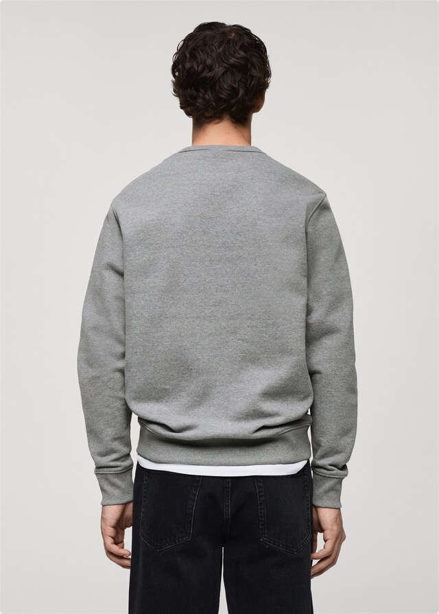 Mango Regular-Fit-Sweatshirt aus Baumwolle Discount Store für neue Produkte
