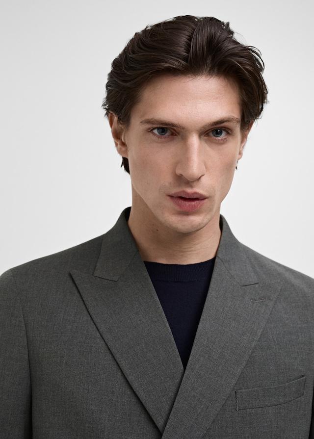 Mango Zweireihiges Slim-Fit-Sakko Mónaco Speichern exportieren